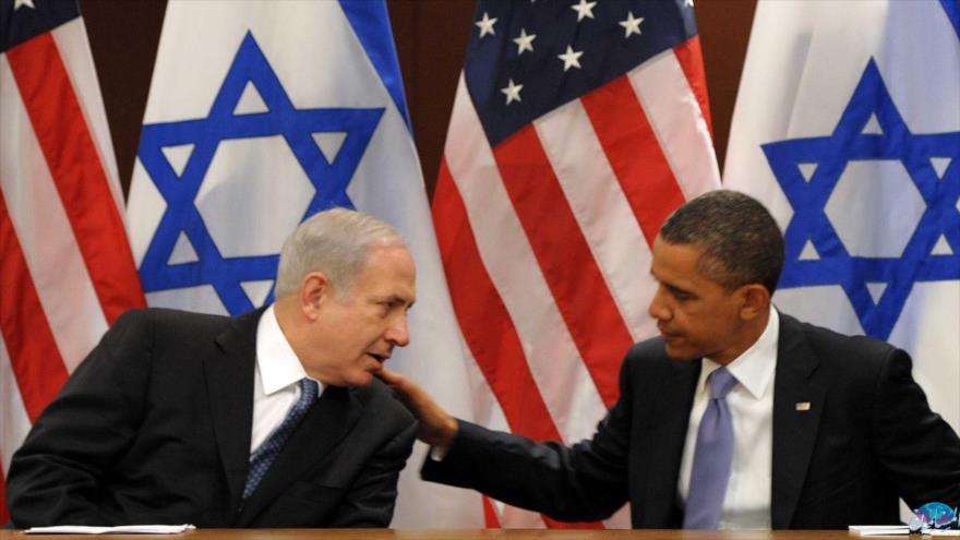 El presidente de EE.UU., Barack Obama (dcha.), y el primer ministro israelí, Benyamin Netanyahu.
