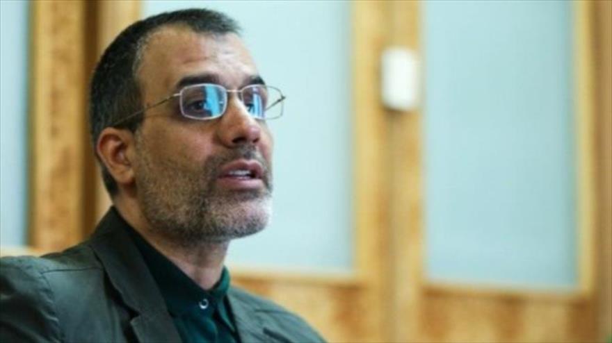 El portavoz del Ministerio iraní de Asuntos Exteriores, Husein Yaberi Ansari .