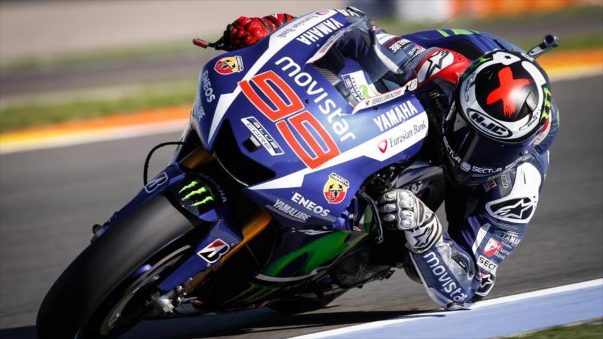 El piloto español Jorge Lorenzo (Yamaha).
