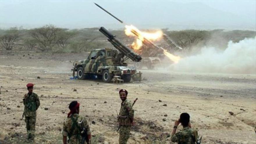 Las fuerzas del Ejército yemení.
