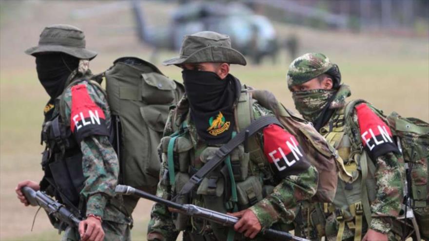 Guerrilleros del Ejército de Liberación Nacional (ELN).