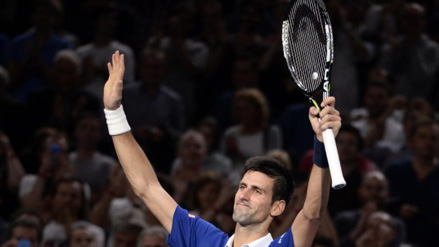 El tenista serbio Novak Djokovic. 