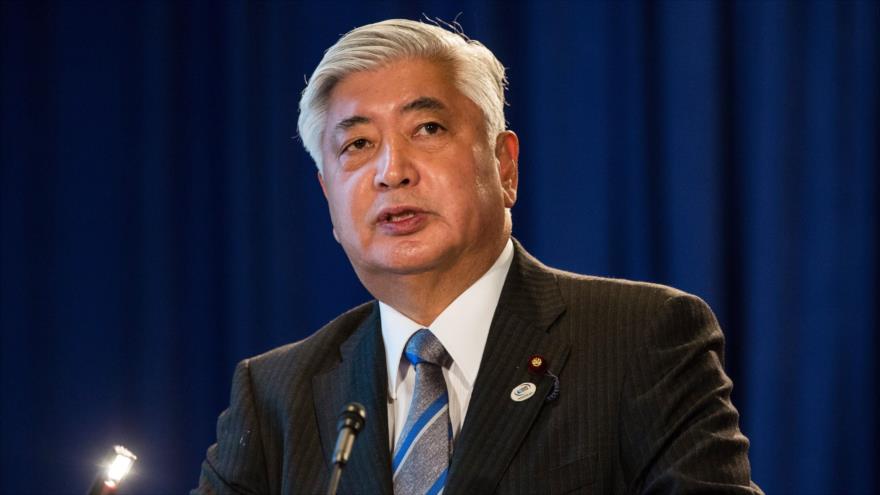 El ministro nipón de Defensa, Gen Nakatani.