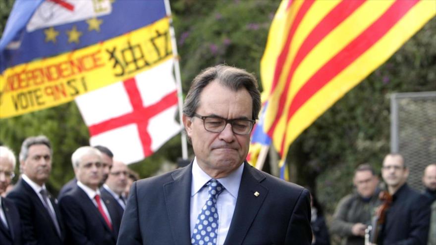 El presidente de la comunidad autónoma de Cataluña (noreste de España), Artur Mas.