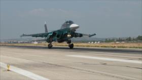 Aviación rusa ataca 277 blancos terroristas en Siria