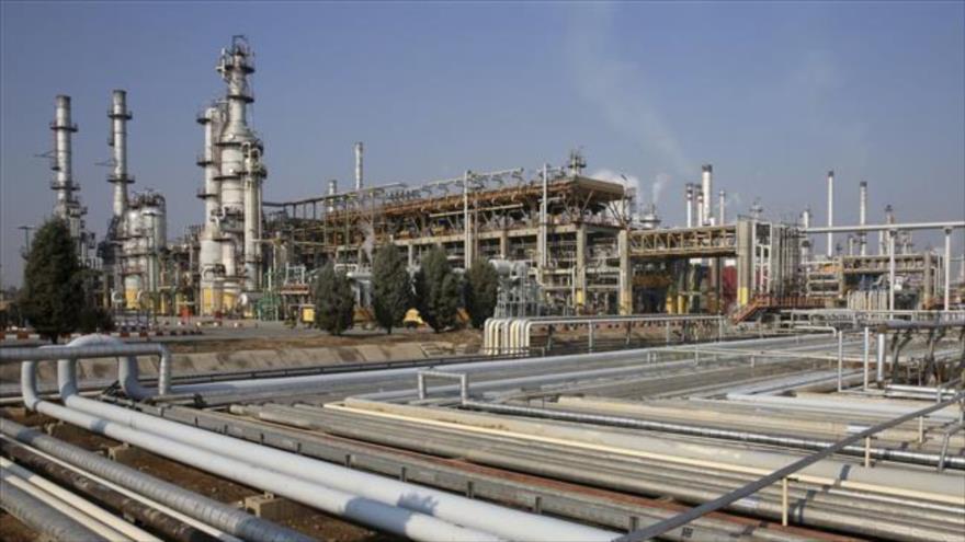 La refinería de Teherán, ubicada en la capital persa. 