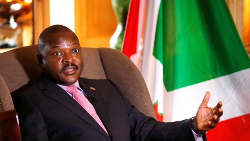 El presidente burundés, Pierre Nkurunziza.