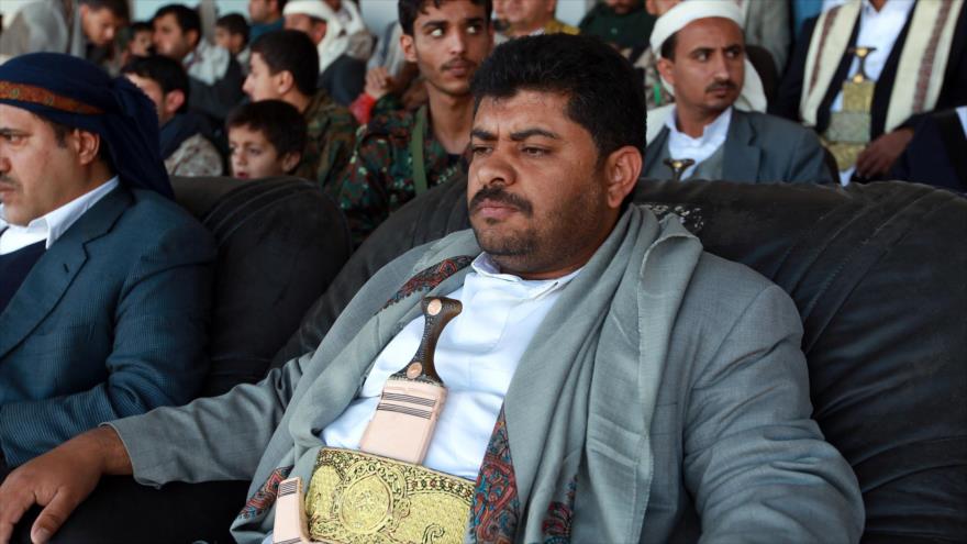 Mohamad Ali al-Houthi, presidente del Consejo Supremo Revolucionario del movimiento popular yemení Ansarolá.
