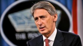 Hammond: Venta de armas genera ‘empleos’ para el Reino Unido