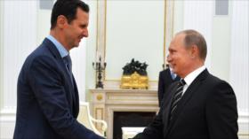 Putin: Rusia mantendrá su campaña mientras lo requiera el Ejercito sirio