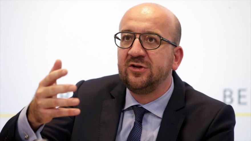 El primer ministro belga, Charles Michel.