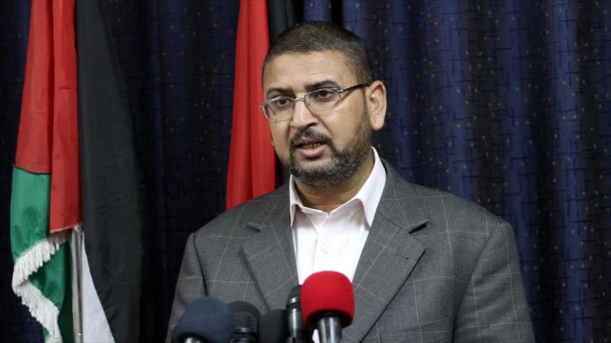 Sami Abu Zuhri, el portavoz de HAMAS. 