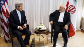Zarif y Kerry abordan proceso de levantamiento de sanciones antiraníes en Viena