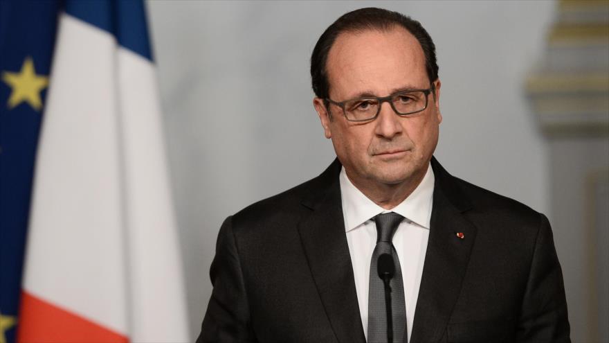 Presidente de Francia, François Hollande.