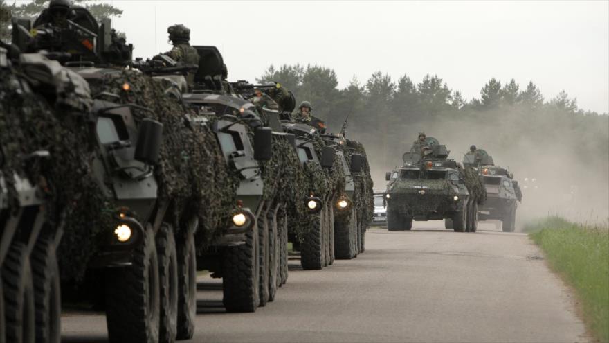Vehículos militares de la Organización del Tratado del Atlántico Norte (OTAN).