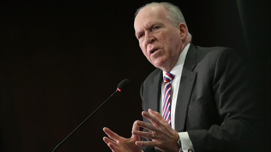 El director de la CIA, John Brennan, durante un discurso en un foro sobre seguridad global organizado por el Centro de Estudios Estratégicos e Internacionales (CSIS, en inglés), en Washinton, capital de EE.UU. 16 de noviembre de 2015.