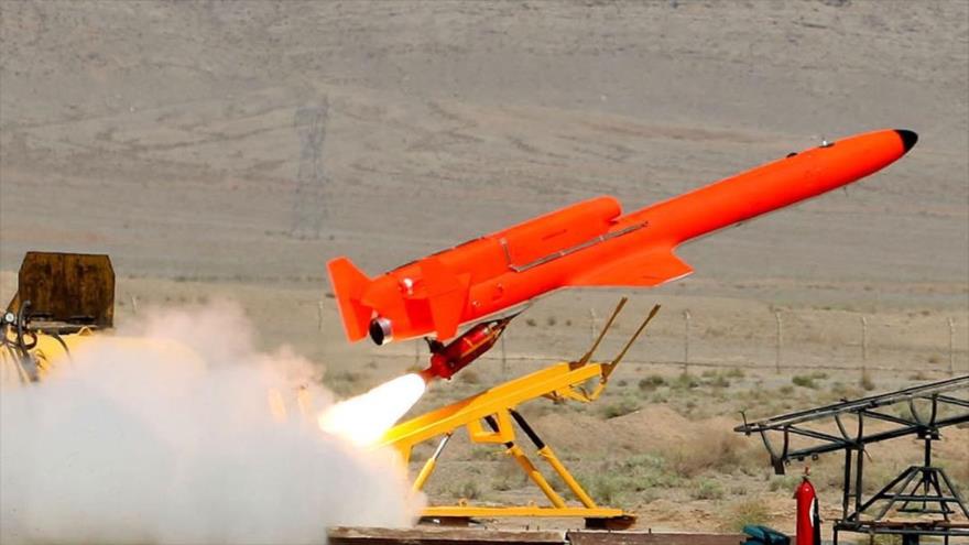 Un dron iraní modelo Karrar.