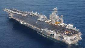 Portaaviones de EEUU parte hacia Golfo Pérsico