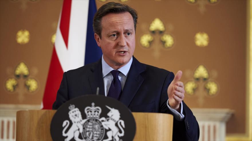 El primer ministro del Reino Unido, David Cameron.