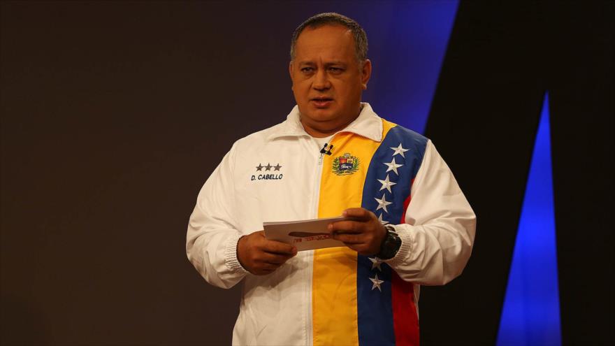 El presidente de la Asamblea Nacional de Venezuela, Diosdado Cabello. 