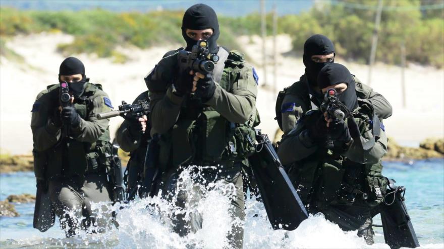 Integrantes de Shayetet 13, la principal unidad de fuerzas especiales del ejército israelí.