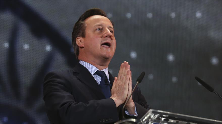 El primer ministro británico, David Cameron.