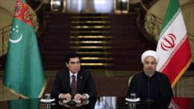 Irán y Turkmenistán elevarán nivel de comercio a $60 mil millones