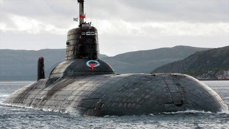 Un submarino nuclear de Rusia.