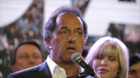 Scioli reconoce victoria de Macri en presidenciales de Argentina