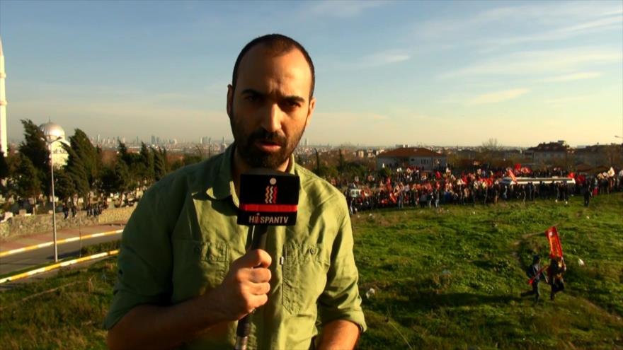 Entierran a miliciano cuyo cadáver retuvo Turquía 59 días