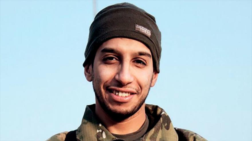 El supuesto cerebro de los atentados de París (capital francesa), el belga Abdelhamid Abaaoud.