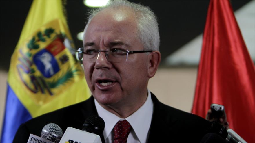 Embajador venezolano ante las Naciones Unidas, Rafael Ramírez.