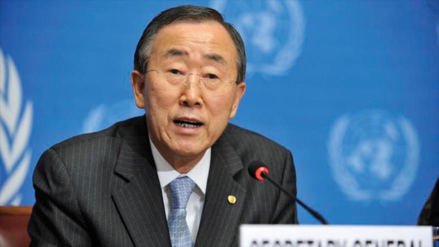 El secretario general de la ONU, Ban Ki-moon.