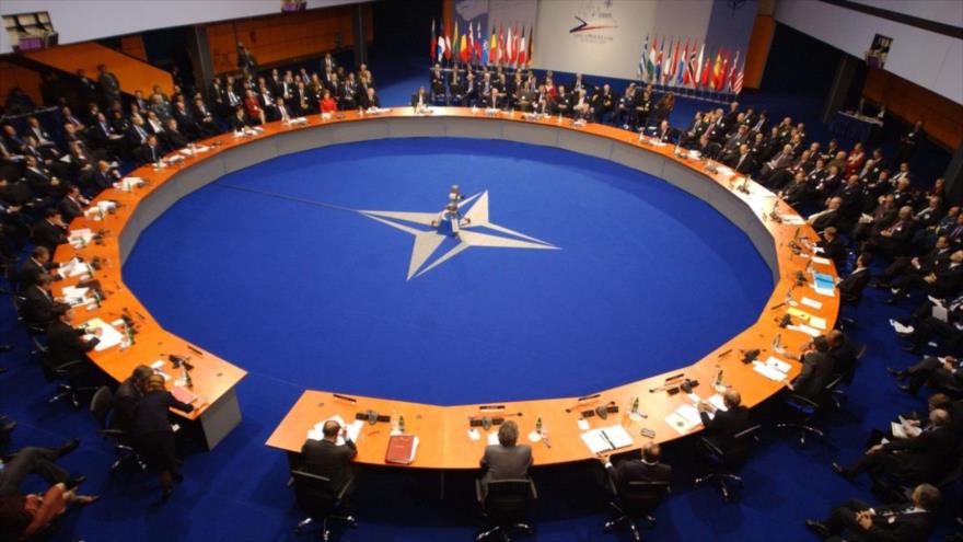 Una reunión de la Organización del Tratado del Atlántico Norte (OTAN).