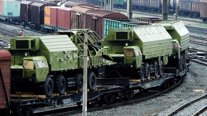Los radares del sistema antiaéreo S-300.