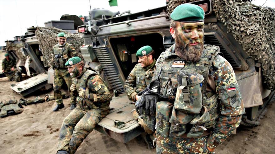 Soldados del Ejército alemán.