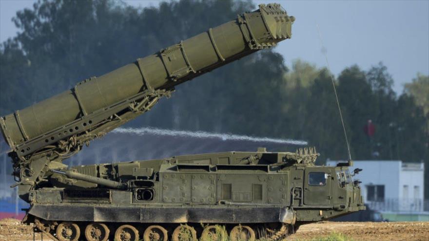 Un antiaéreo ruso S-300.