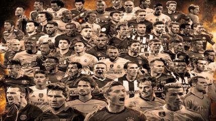 Los 55 Jugadores nominados al equipo ideal de la FIFA 2015