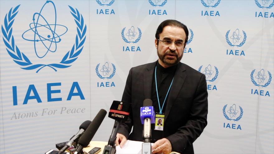 El embajador de Irán ante la Agencia Internacional de Energía Atómica (AIEA), Reza Nayafi.