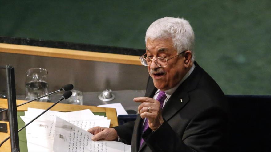 El presidente de la Autoridad Nacional Palestina (ANP), Mahmud Abás.