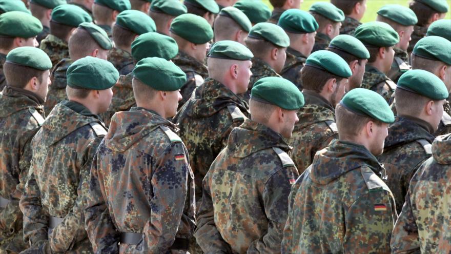 Soldados de las Fuerzas de Defensa Federal de Alemania (Bundeswehr)