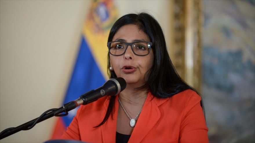 La canciller de Venezuela, Delcy Rodríguez.