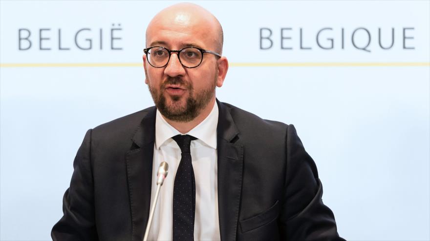 El primer ministro belga, Charles Michel.