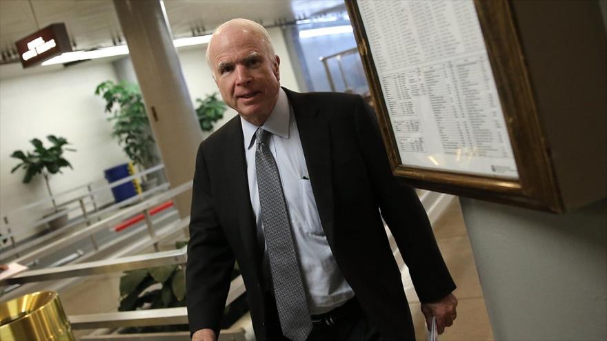 El senador republicano estadounidense John McCain.