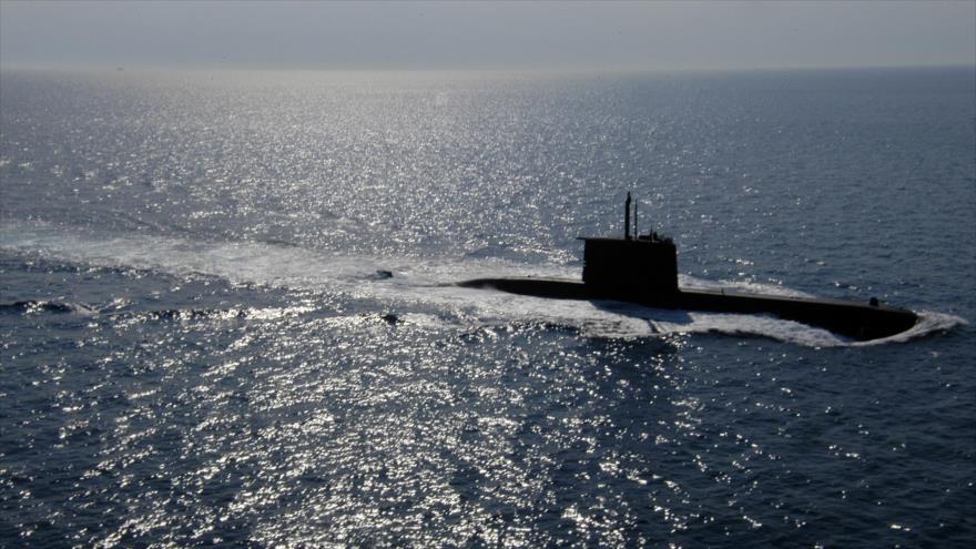 Un submarino turco Type 209, fabricado en Alemania.