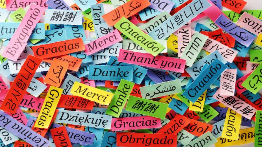 La palabra ‘Gracias’, traducida en varios idiomas del mundo.