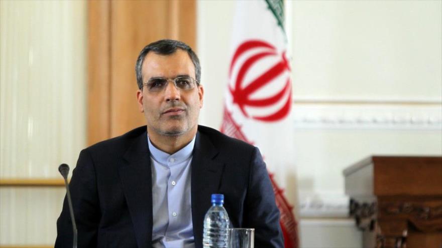 El portavoz de la Cancillería iraní, Husein Yaber Ansari.