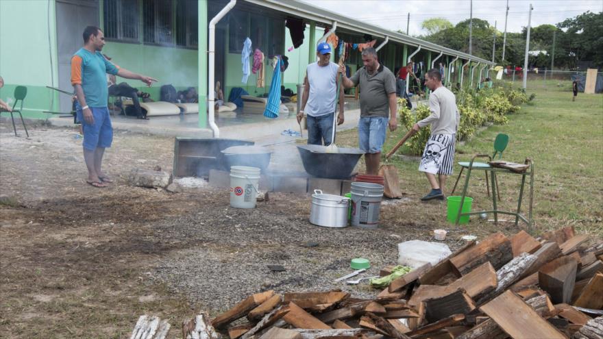 Más de 3000 cubanos se encuentran atrapados en la frontera de Costa Rica con Nicaragua, 26 de noviembre de 2015.