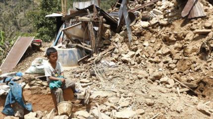 Unicef: Más de 3 millones de niños están en riesgo de morir en Nepal