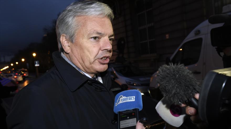 El viceprimer ministro y canciller belga, Didier Reynders.
